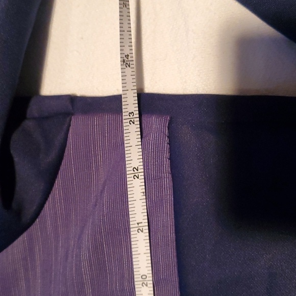 Adidas Textured Anorak Blue 2-Toned Cinched Sz. L Hoodie - Picture 15 of 16